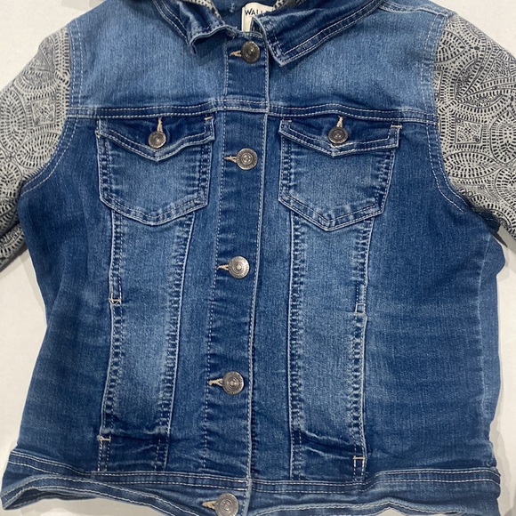 Denim Jacket Wallflower Authentic Denim “The Dreamer Fit” Junior Size M - Picture 3 of 12